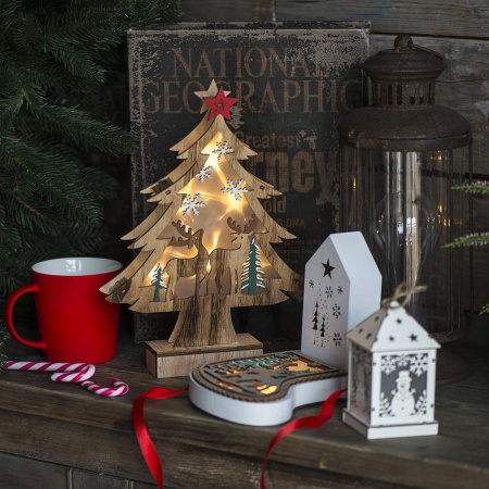 Happy gifts Украшения Артикул 57000 Украшение с подсветкой ДОМ на складе 21 шт по цене 292 ₽