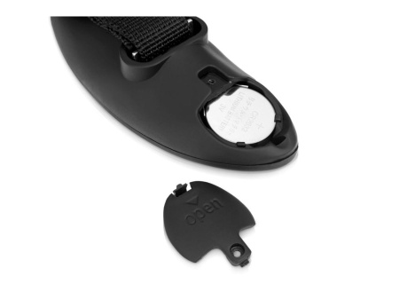  Весы Артикул 486307 Багажные весы с покрытием soft touch Gravity, черный на складе 1845 шт по цене 703.92 ₽