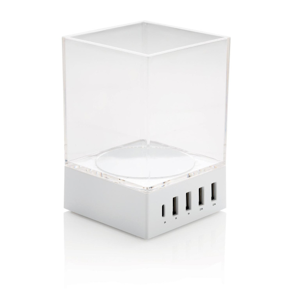 XD Collection Хабы Артикул P308.913 USB-хаб с подставкой для ручек на складе 4 шт по цене 3&nbsp;490 ₽