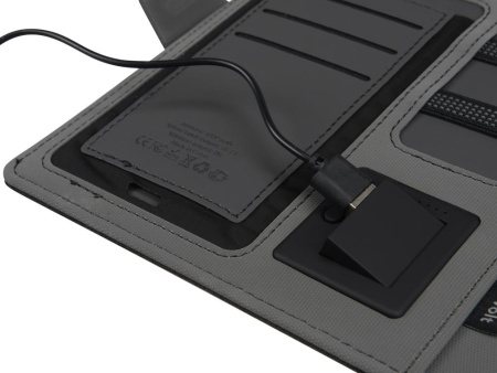 Evolt Органайзеры Артикул 593908 Органайзер с беспроводной зарядкой 5000 mAh Powernote, темно-серый на складе 1159 шт по цене 5&nbsp;492.46 ₽