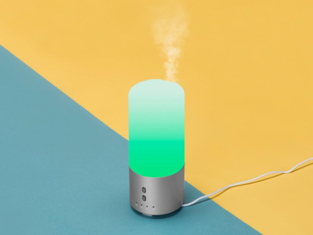 Evolt Увлажнители Артикул 975010 Увлажнитель воздуха с подсветкой Breathe, белый/серебристый на складе 2672 шт по цене 2&nbsp;997.96 ₽