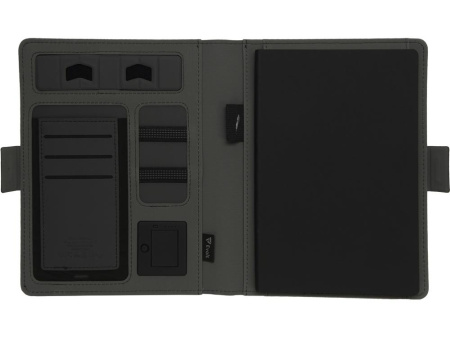 Evolt Органайзеры Артикул 593908 Органайзер с беспроводной зарядкой 5000 mAh Powernote, темно-серый на складе 1159 шт по цене 5&nbsp;492.46 ₽