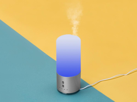 Evolt Увлажнители Артикул 975010 Увлажнитель воздуха с подсветкой Breathe, белый/серебристый на складе 2672 шт по цене 2&nbsp;997.96 ₽