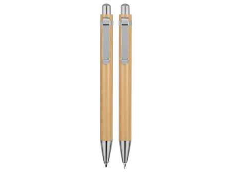  Наборы Артикул 52571.09 Набор Bamboo механический карандаш и шариковая ручка на складе 13407 шт по цене 190.67 ₽