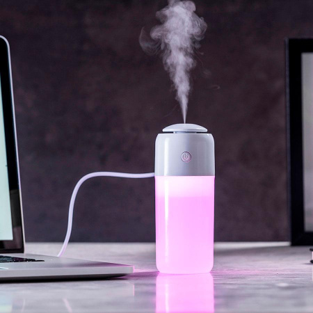 Happy Gifts Extra Увлажнители Артикул 346127 Увлажнитель воздуха TRUDY с LED подсветкой, емкость 200 мл, материал пластик, цвет белый на складе 0 шт по цене 1&nbsp;297 ₽