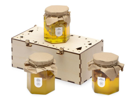 Eat & Bite Наборы Артикул 14687.05 Подарочный набор Trio honey на складе 265 шт по цене 1&nbsp;861.36 ₽