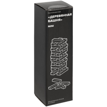  Игры Артикул 5351.40 Игра «Деревянная башня мини», синяя на складе 4775 шт по цене 535 ₽