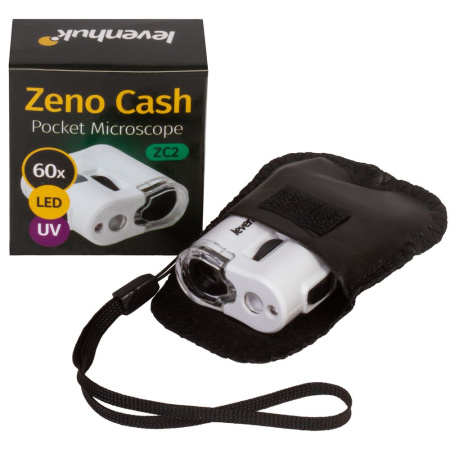 Levenhuk Микроскопы Артикул 13610 Карманный монокулярный микроскоп Zeno Cash ZC2 на складе 0 шт по цене 990 ₽