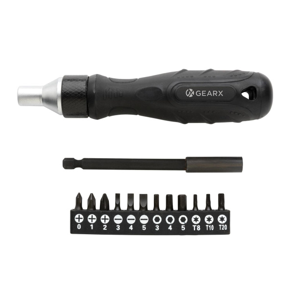 GearX Отвертки Артикул P221.501 Отвертка с трещоткой Gear X на складе 3 шт по цене 2&nbsp;490 ₽