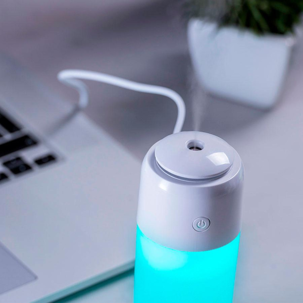 Happy Gifts Extra Увлажнители Артикул 346127 Увлажнитель воздуха TRUDY с LED подсветкой, емкость 200 мл, материал пластик, цвет белый на складе 0 шт по цене 1&nbsp;297 ₽
