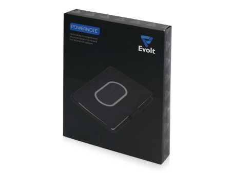 Evolt Органайзеры Артикул 593908 Органайзер с беспроводной зарядкой 5000 mAh Powernote, темно-серый на складе 1159 шт по цене 5&nbsp;492.46 ₽