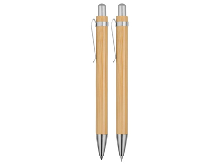  Наборы Артикул 52571.09 Набор Bamboo механический карандаш и шариковая ручка на складе 13407 шт по цене 190.67 ₽