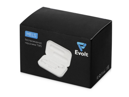 Evolt Наушники Артикул 947356 Беспроводные наушники TWS Mels, белый на складе 813 шт по цене 1&nbsp;229.69 ₽
