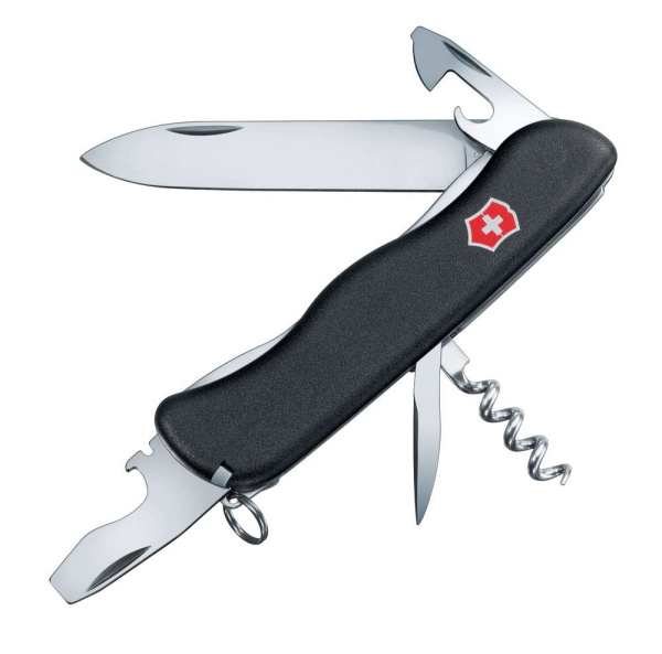 Victorinox Ножи Артикул 5052.30 Солдатский нож с фиксатором лезвия Nomad, черный на складе 0 шт по цене 9&nbsp;440 ₽