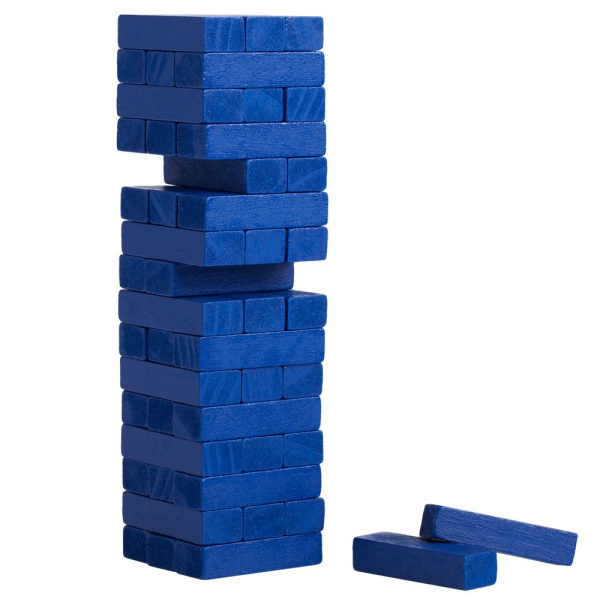  Игры Артикул 5351.40 Игра «Деревянная башня мини», синяя на складе 4775 шт по цене 535 ₽